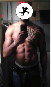 okc pic shirtless cupid