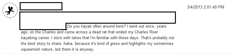 message monday - dead rat