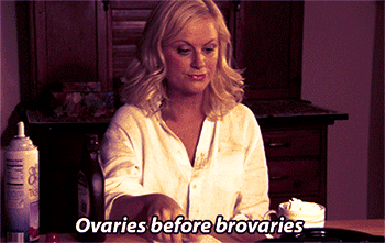 ovaries before brovaries