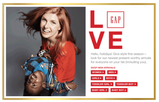 connie britton gap ad