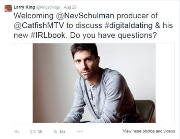 Larry King - catfishing