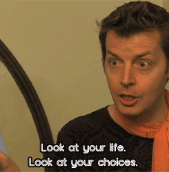 sassy gay friend look at your life